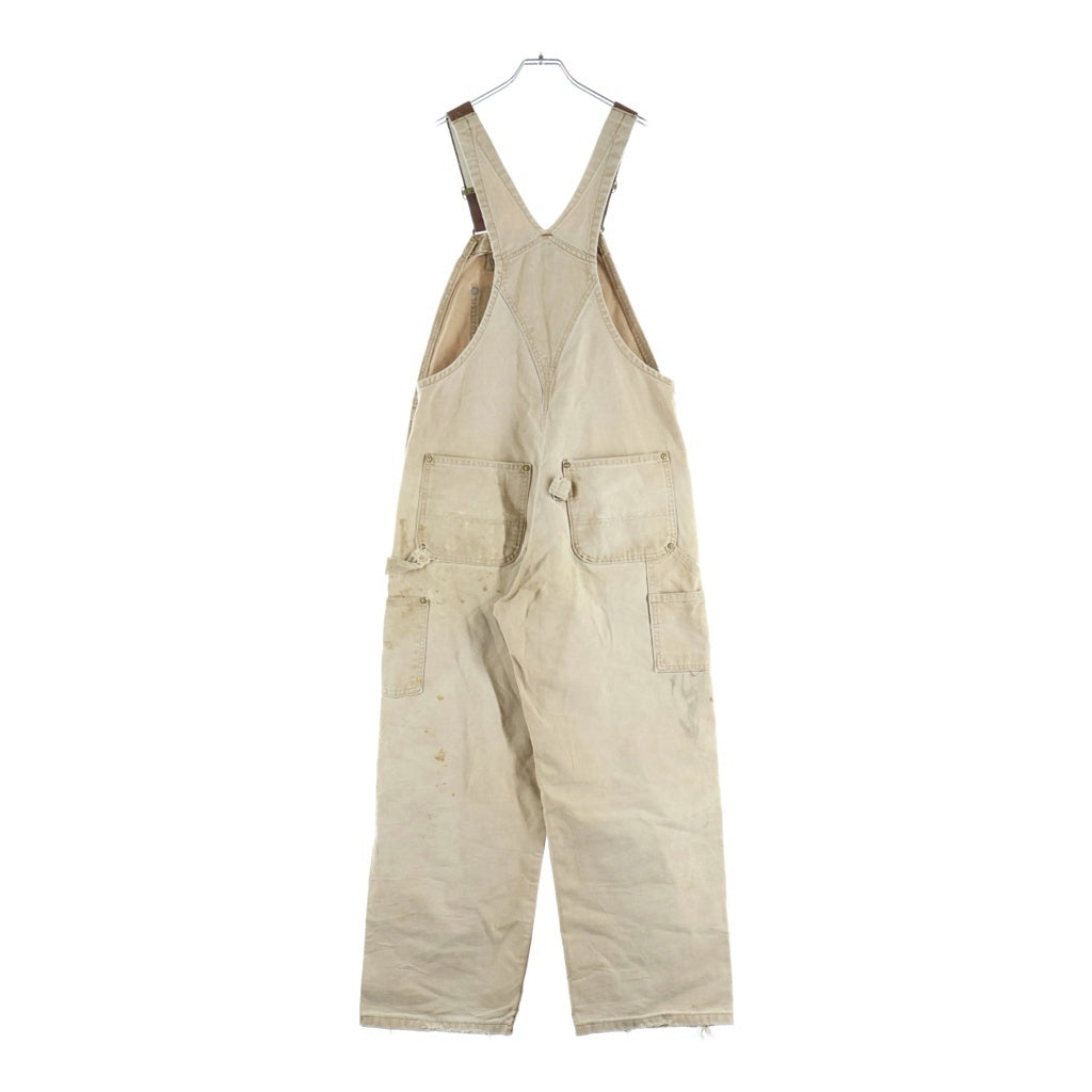 CARHARTT(カーハート) 00s ダブルニー ダック R01 BRN オーバーオール ベージュ
