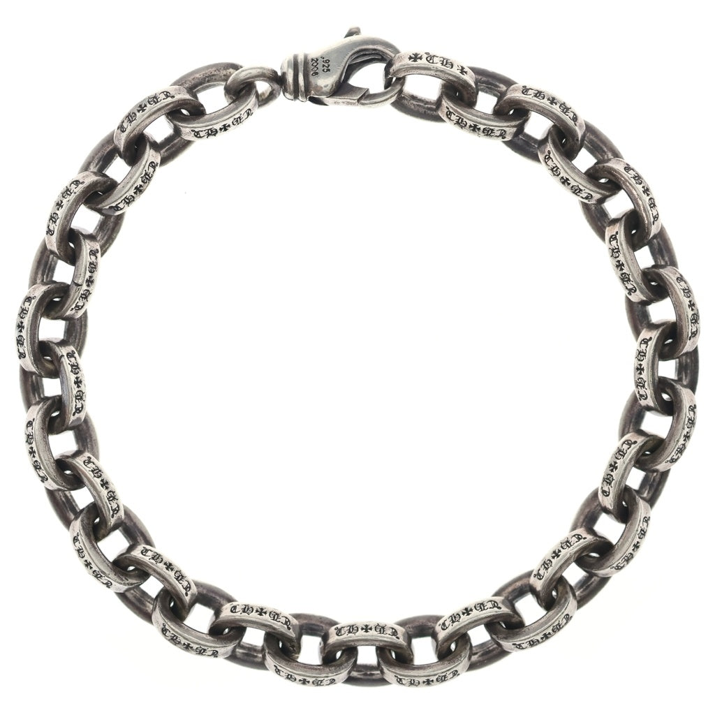 CHROME HEARTS(クロムハーツ) LARGE PAPER CHN ラージペーパーチェーン ブレスレット シルバー BCA170