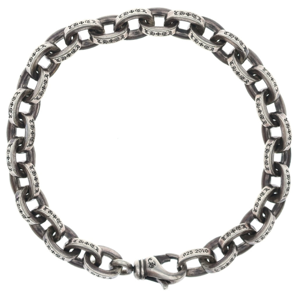 CHROME HEARTS(クロムハーツ) LARGE PAPER CHN ラージペーパーチェーン ブレスレット シルバー BCA170