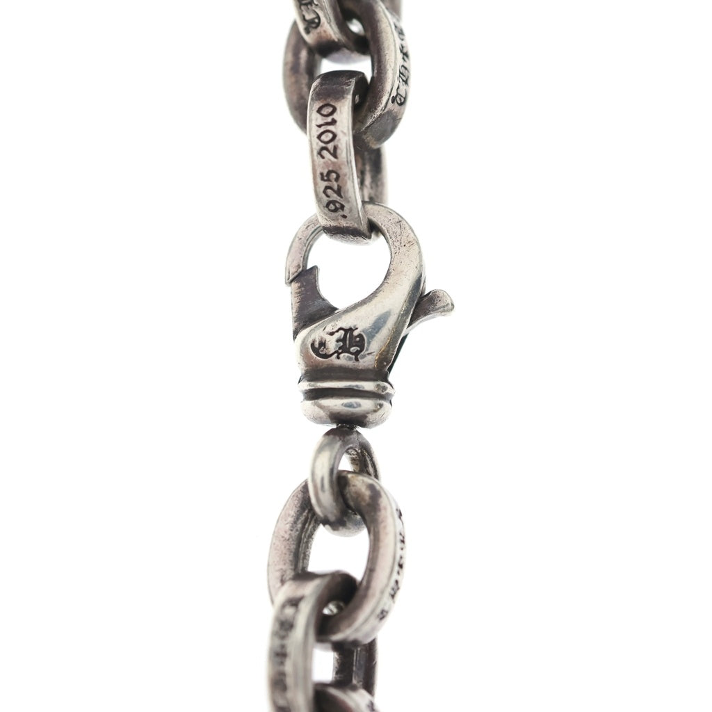 CHROME HEARTS(クロムハーツ) LARGE PAPER CHN ラージペーパーチェーン ブレスレット シルバー BCA170
