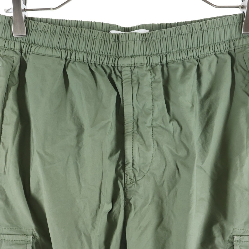 STONE ISLAND(ストーンアイランド) 20SS COTTON POPLIN STREACH CARGO PANTS ジョガーパンツ カーキ 721531403