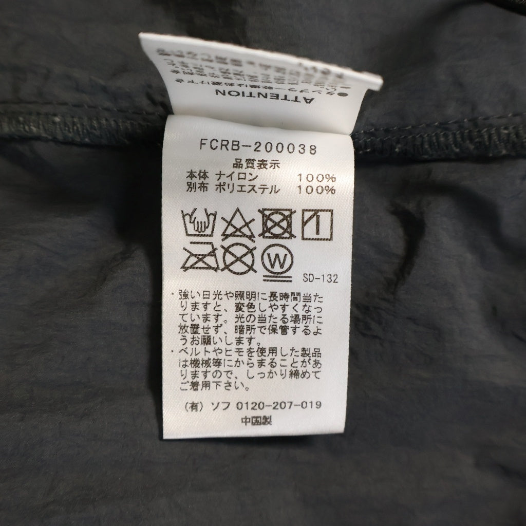 F.C.R.B./F.C.Real Bristol/FCRB(エフシーアールビー/エフシーレアルブリストル) 20SS MESH BACK POCKET ANORAK メッシュバックポケットアノラック ナイロンジャケット グレー FCRB-200038