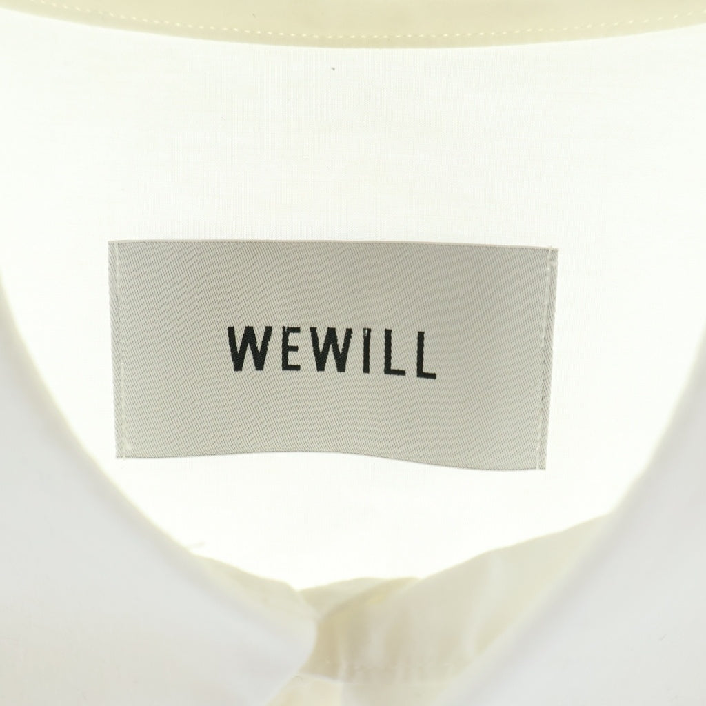 WEWILL(ウィーウィル) Dt shirt ポケット付き 長袖シャツ W-016-5001