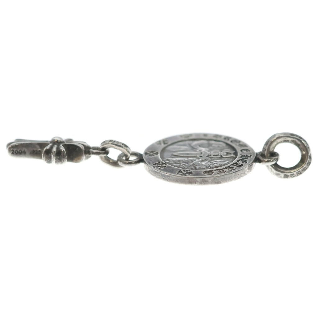 CHROME HEARTS(クロムハーツ) ANGEL MEDAL wCRS BBYFAT エンジェルメダル/ベイビーファットクロス ペンダントトップ シルバー BCA208