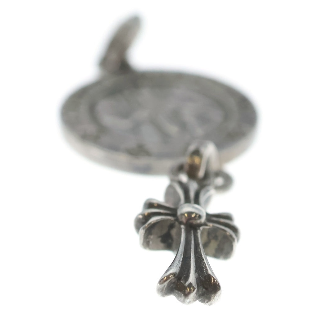 CHROME HEARTS(クロムハーツ) ANGEL MEDAL wCRS BBYFAT エンジェルメダル/ベイビーファットクロス ペンダントトップ シルバー BCA208
