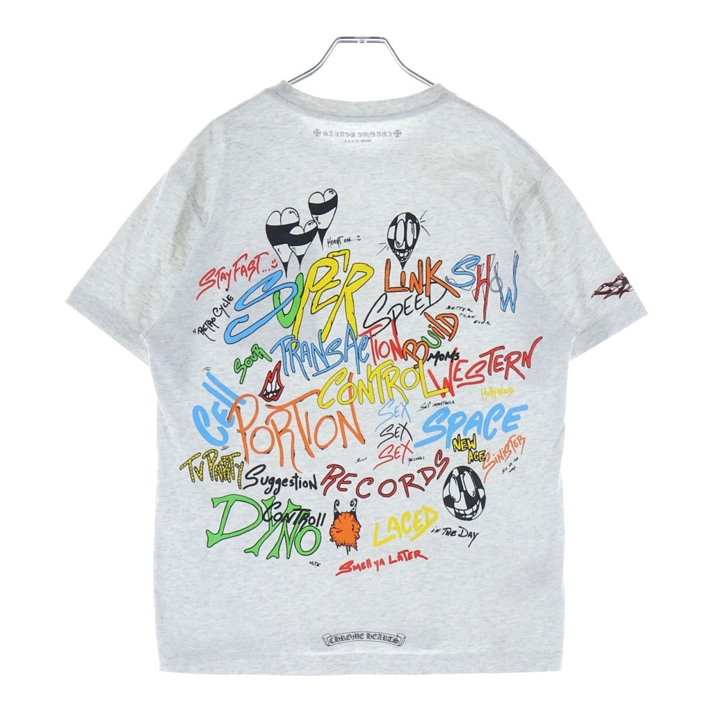CHROME HEARTS(クロムハーツ) 21SS ×MATTY BOY PPO BRAIN TEE マッティボーイ プロブレイン 半袖Tシャツ カットソー グレー