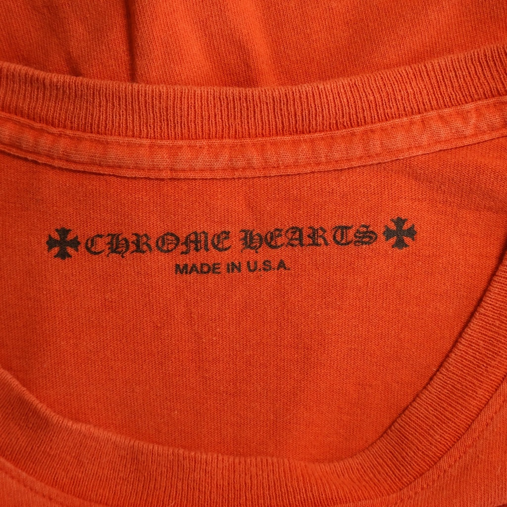 CHROME HEARTS(クロムハーツ) ×MATTY BOY Sadistic Lipstick マッティーボーイ サディスティックリップスティック ロングスリーブカットソー オレンジ