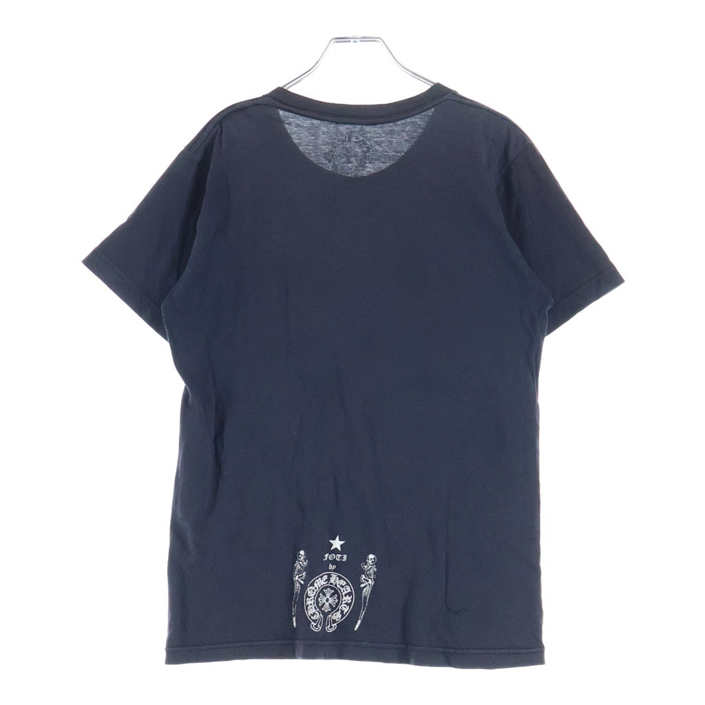 CHROME HEARTS(クロムハーツ) FOTI フォティ グラフィックプリント 半袖Tシャツ クルーネックカットソー ブラック