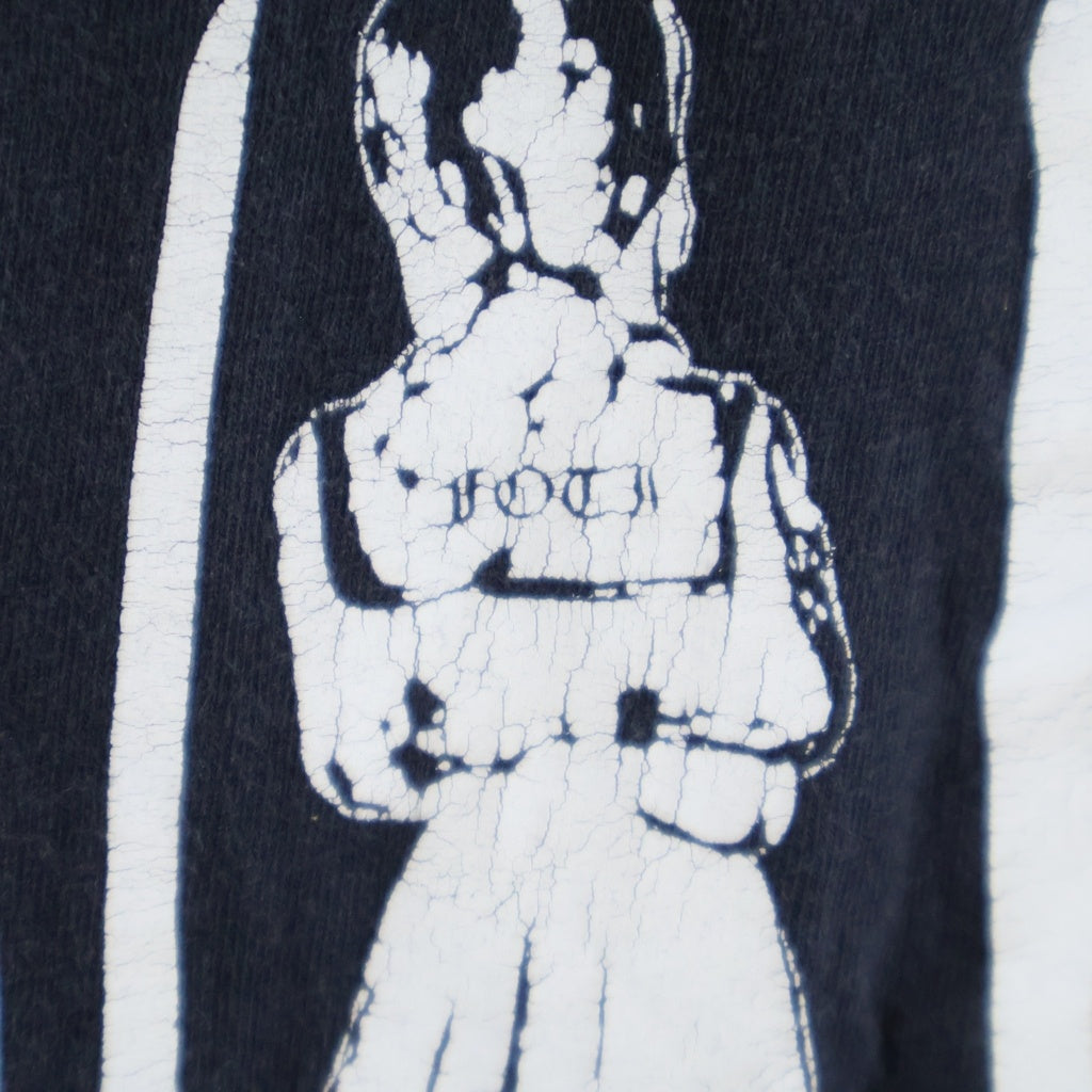 CHROME HEARTS(クロムハーツ) FOTI フォティ グラフィックプリント 半袖Tシャツ クルーネックカットソー ブラック