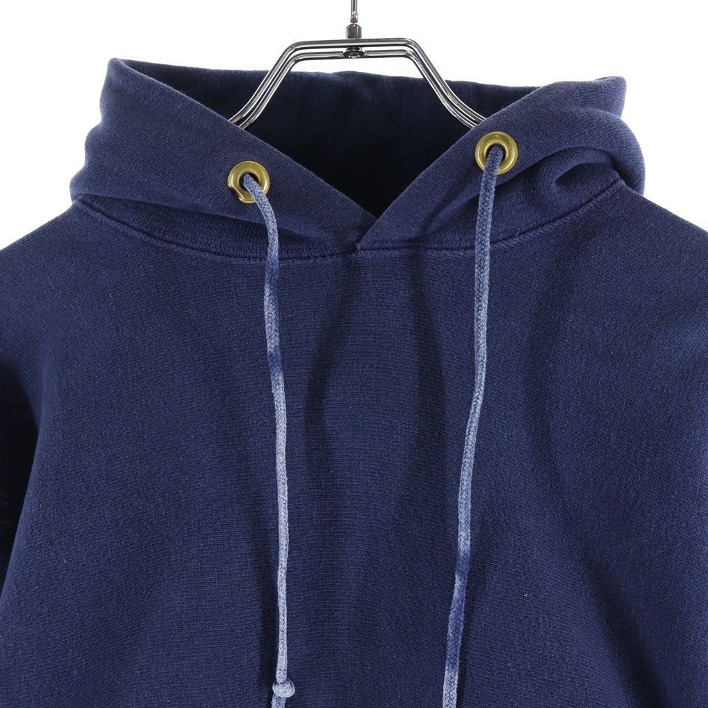 CHAMPION(チャンピオン) 70s VINTAGE 単色タグ後期 コットンアクリル 完全目無 REVERSE WEAVE リバースウィーブ パーカー ネイビー