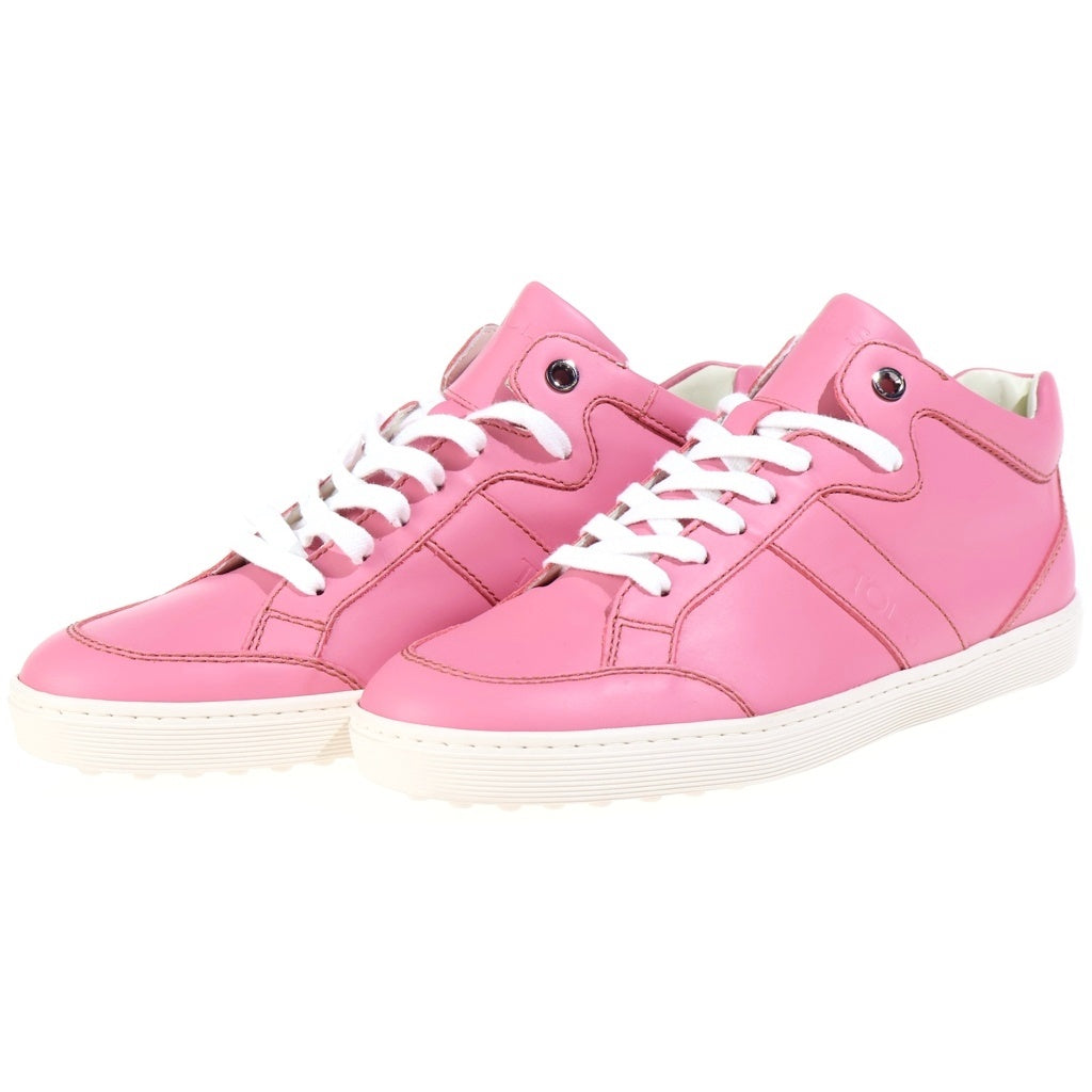 TOD'S(トッズ) SPORT CASSETTA JL POLACCO スポーツカッセットジェーエルポラッコ ローカットスニーカー ピンク XXW0JL0D88Z7Y8M405 レディース