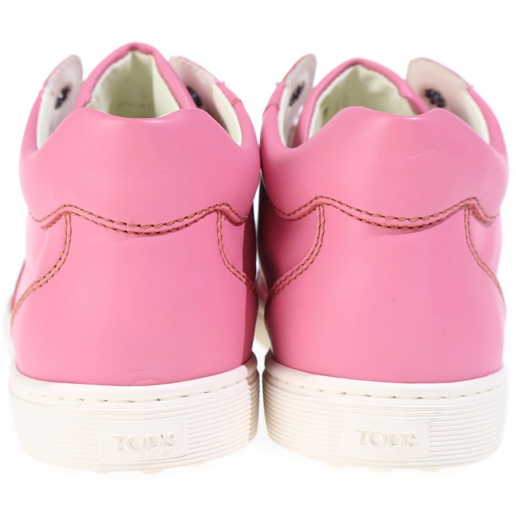 TOD'S(トッズ) SPORT CASSETTA JL POLACCO スポーツカッセットジェーエルポラッコ ローカットスニーカー ピンク XXW0JL0D88Z7Y8M405 レディース