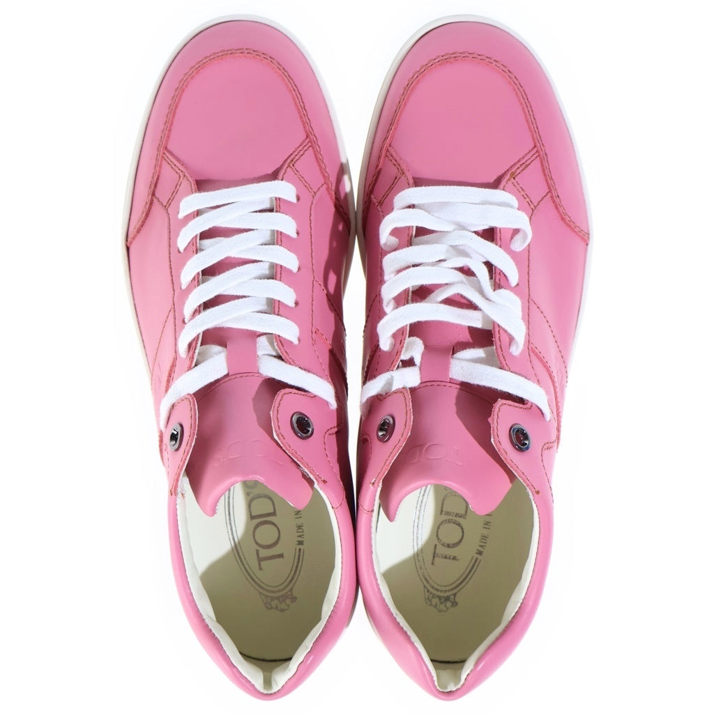 TOD'S(トッズ) SPORT CASSETTA JL POLACCO スポーツカッセットジェーエルポラッコ ローカットスニーカー ピンク XXW0JL0D88Z7Y8M405 レディース