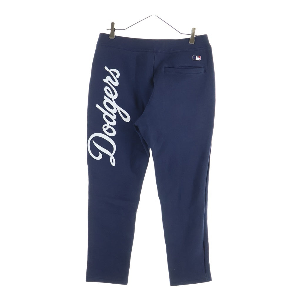 F.C.R.B./F.C.Real Bristol/FCRB(エフシーアールビー/エフシーレアルブリストル) 21AW MLB TOUR FLAT HEM TRAINING PANTS スウェット ジョガーパンツ ネイビー FCRB-212010
