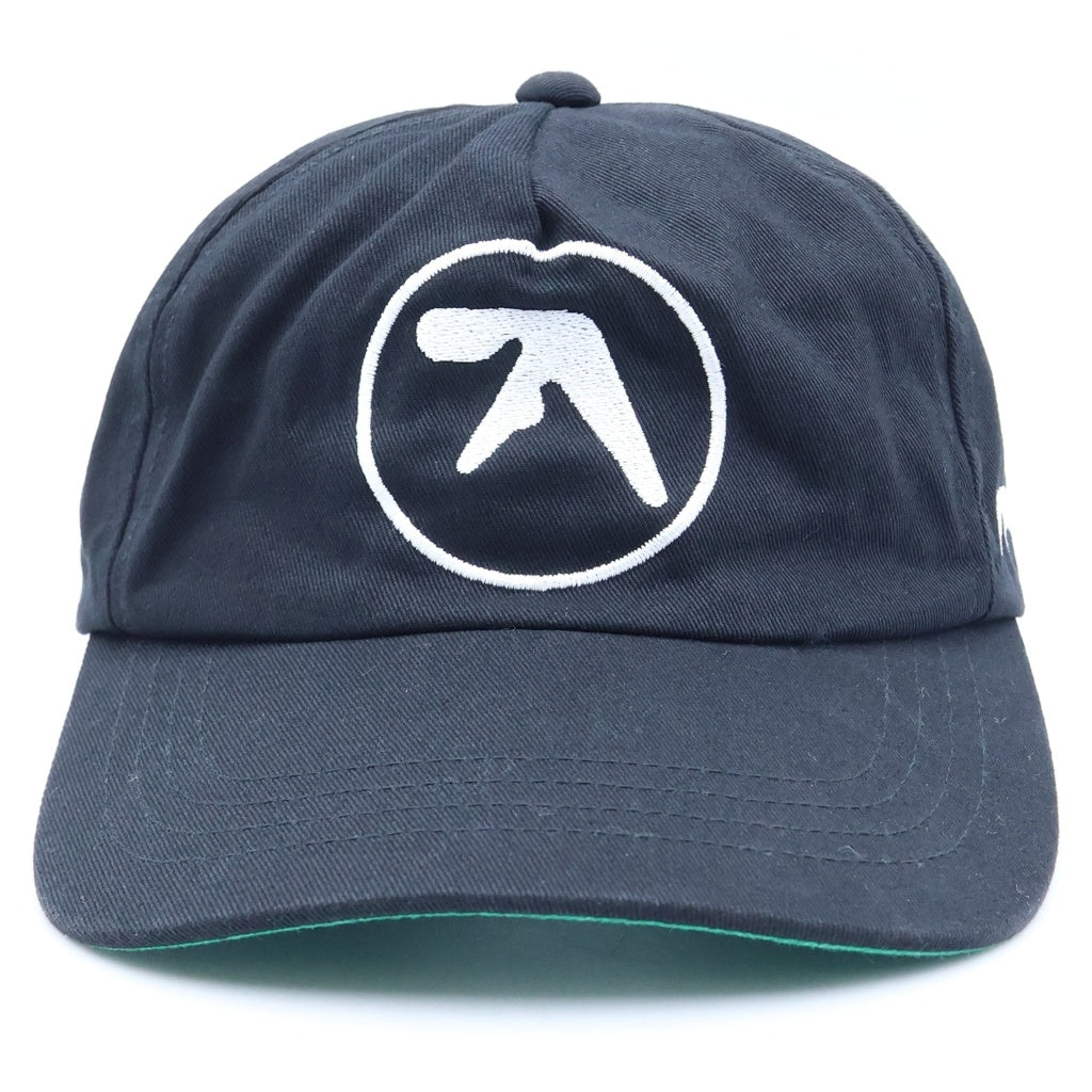 VINTAGE(ヴィンテージ) 00s APHEX TWIN エイプレックスツインズ つば裏グリーン 6パネルキャップ ブラック