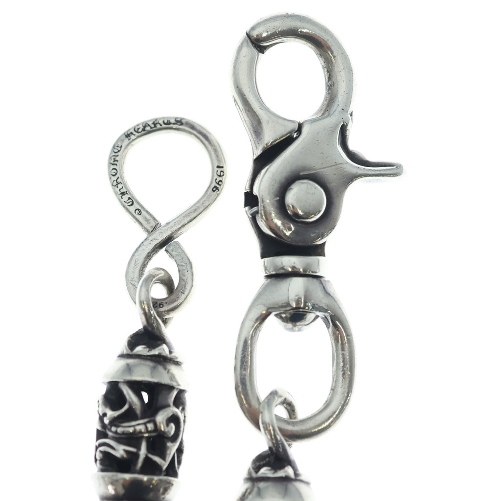 CHROME HEARTS(クロムハーツ) 11LINK CELTIC ROLLER LONG-S 1クリップ ケルティックローラー ロングウォレットチェーン シルバー