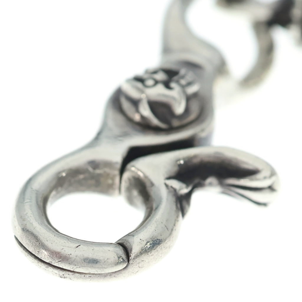 CHROME HEARTS(クロムハーツ) 11LINK CELTIC ROLLER LONG-S 1クリップ ケルティックローラー ロングウォレットチェーン シルバー