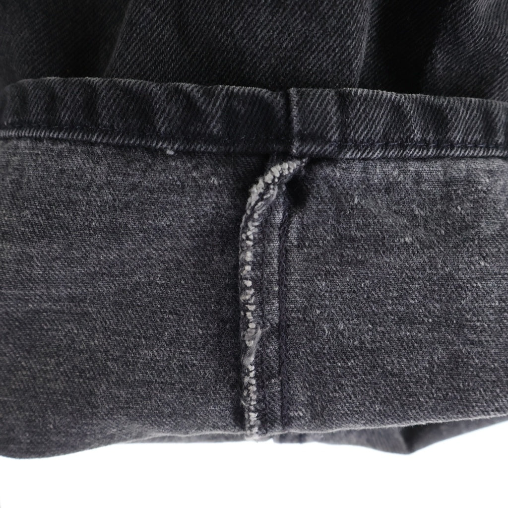 Levi's(リーバイス) 90s 550 後染め デニム ショートパンツ W36 ブラック