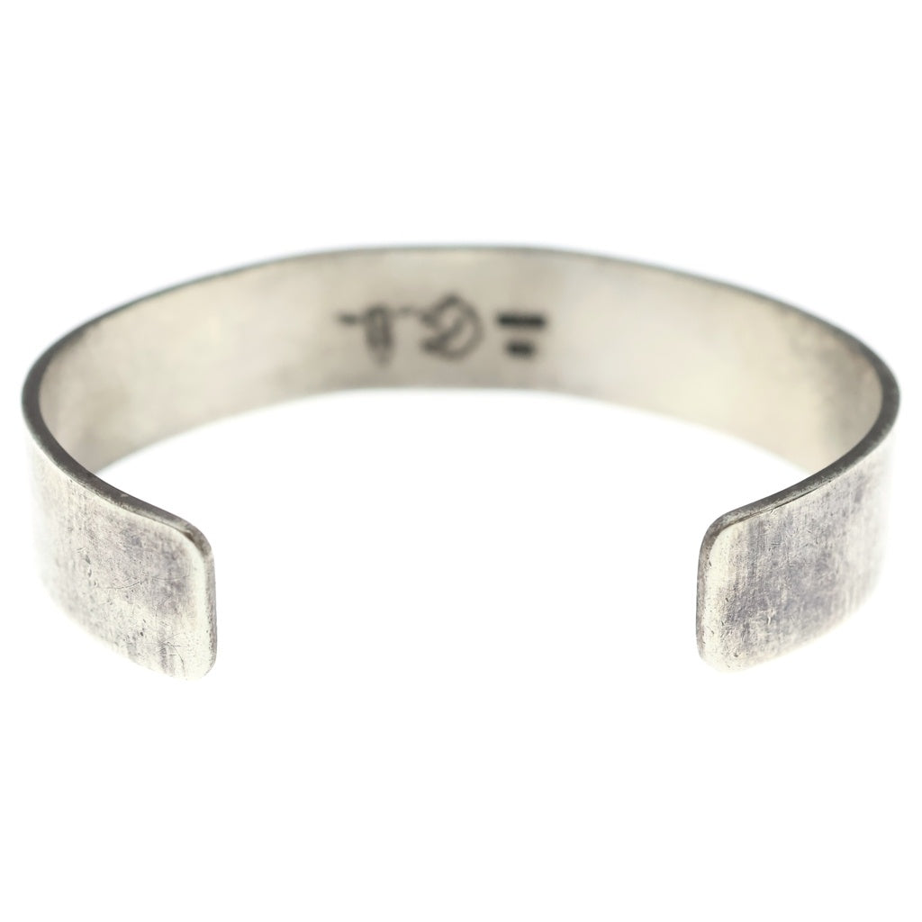 TADY & KING(タディアンドキング) 平打ちバングルK18ロングホーン シルバー/ゴールド
