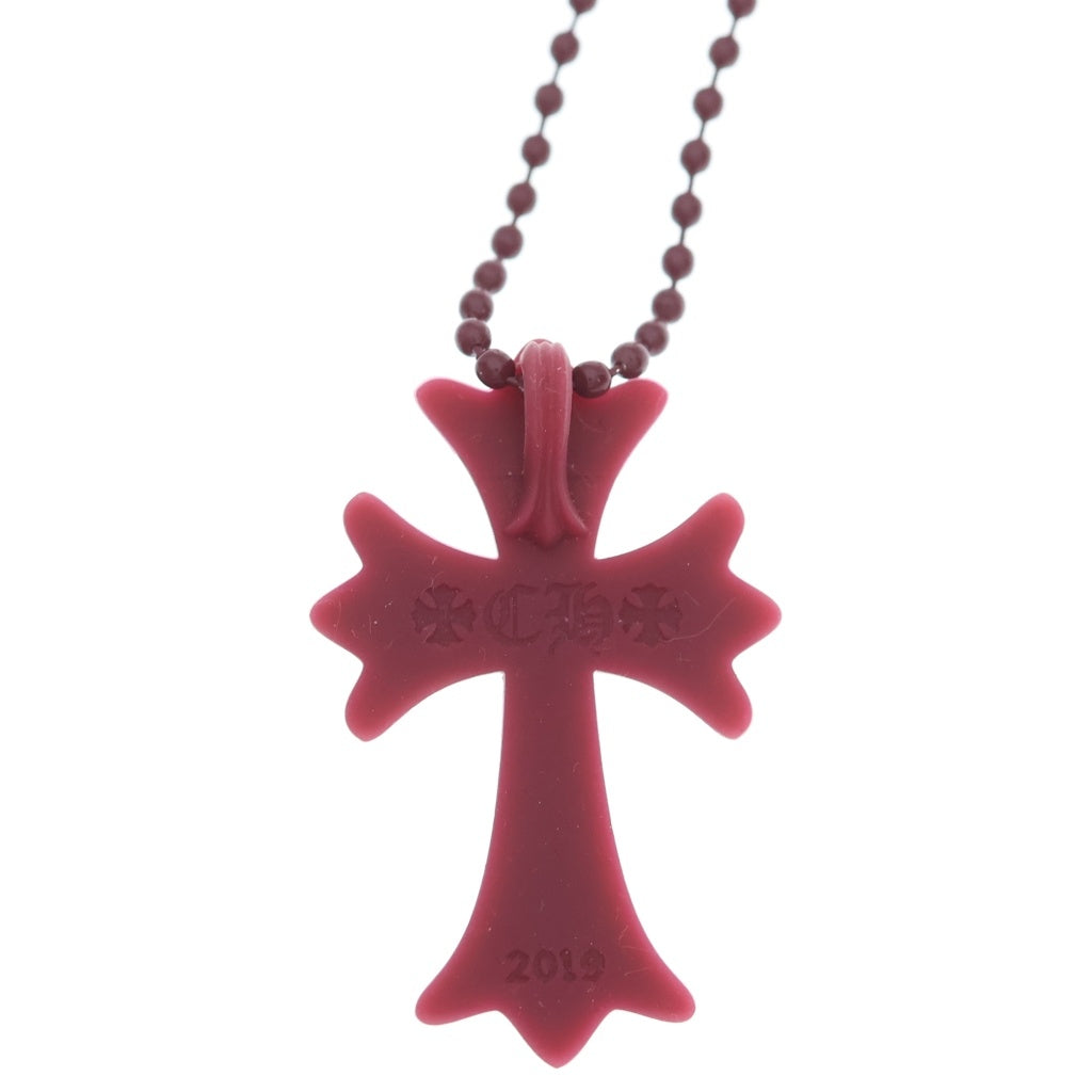 CHROME HEARTS(クロムハーツ) RUBBER CH CRS SML スモールCHクロス ラバーネックレス シリコン BCA306