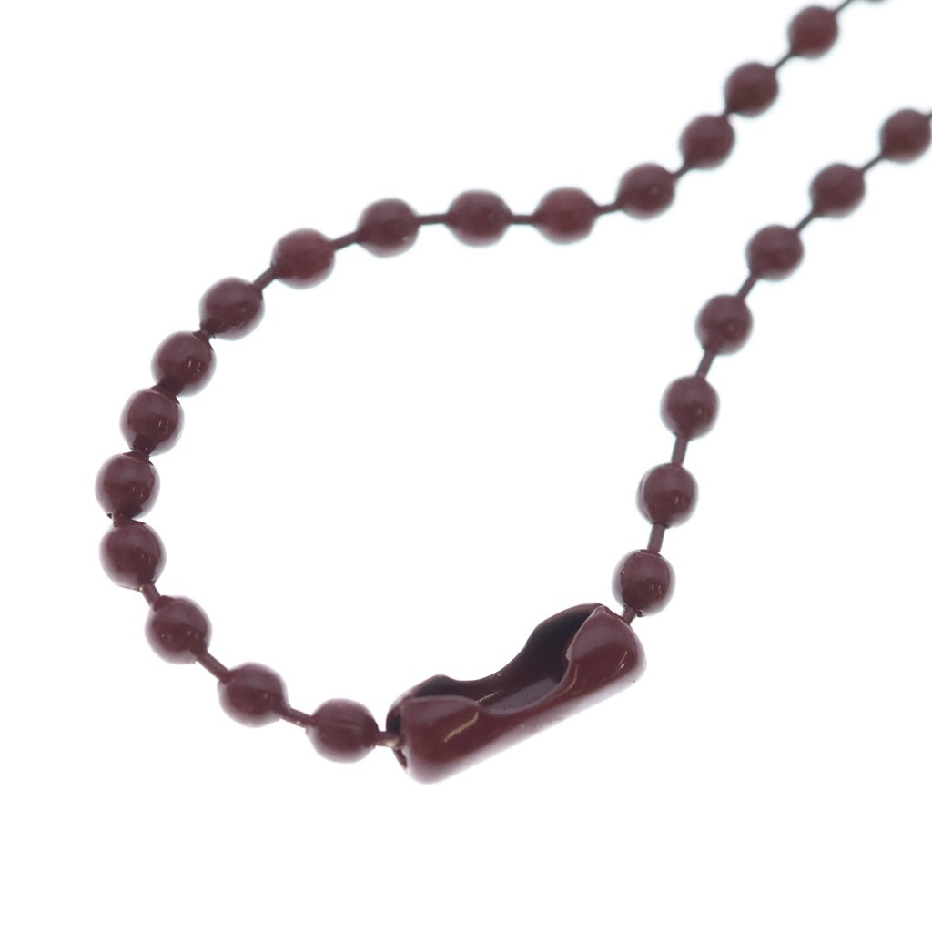 CHROME HEARTS(クロムハーツ) RUBBER CH CRS SML スモールCHクロス ラバーネックレス シリコン BCA306