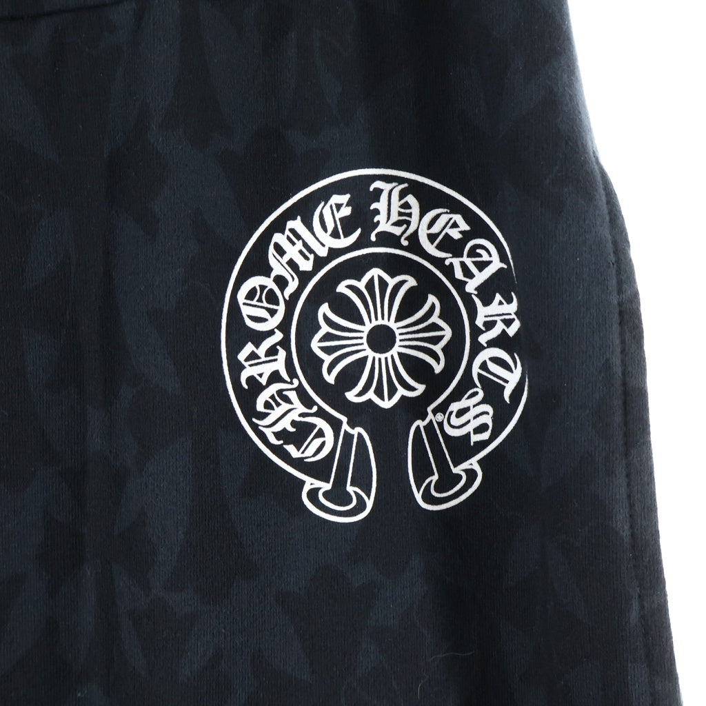 CHROME HEARTS(クロムハーツ) Graveyard Cemetery Cross Sweat Long Pants セメタリークロス スウェットパンツ ブラック