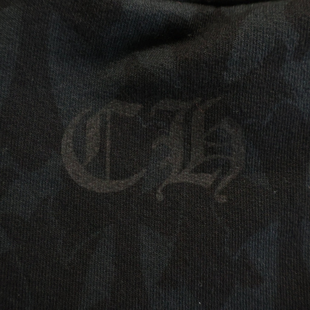 CHROME HEARTS(クロムハーツ) Graveyard Cemetery Cross Sweat Long Pants セメタリークロス スウェットパンツ ブラック