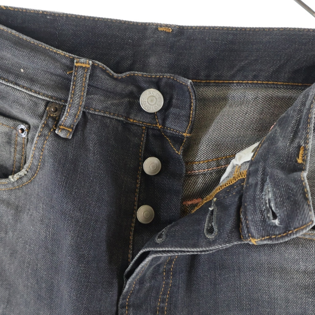 Acne Studios(アクネ ストゥディオズ) 2021M Black Trafalgar ルーズフィットジーンズ ブラック