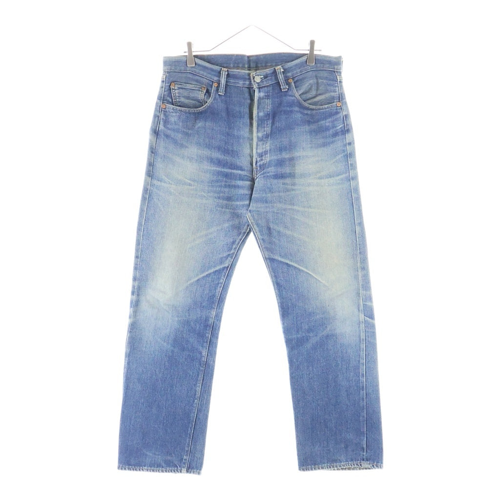 Levi's(リーバイス) 70s 66前期 ポケット裏シングル ボタン裏6 W36 L31 デニムパンツ インディゴ 501