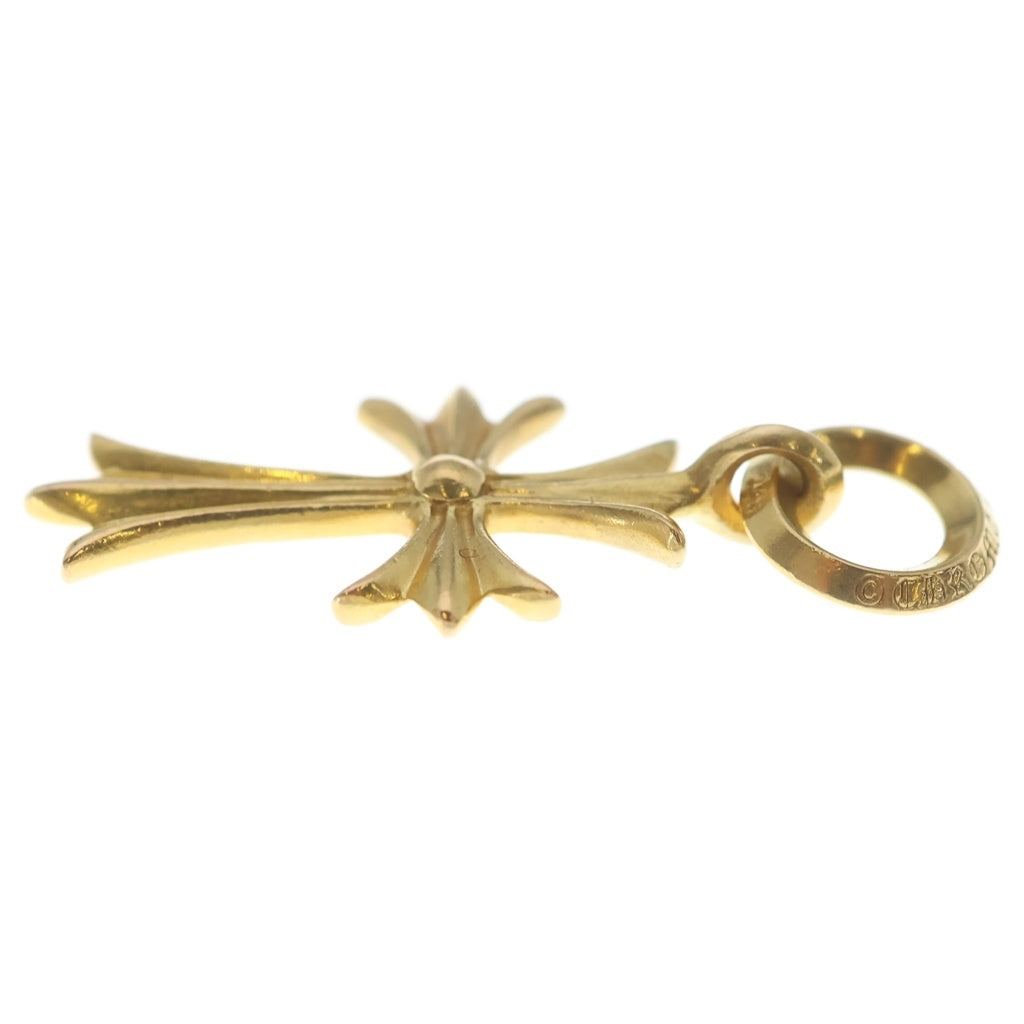 CHROME HEARTS(クロムハーツ) 22K TINY CH CROSS タイニーCHクロス ペンダントトップ ゴールド BCA051
