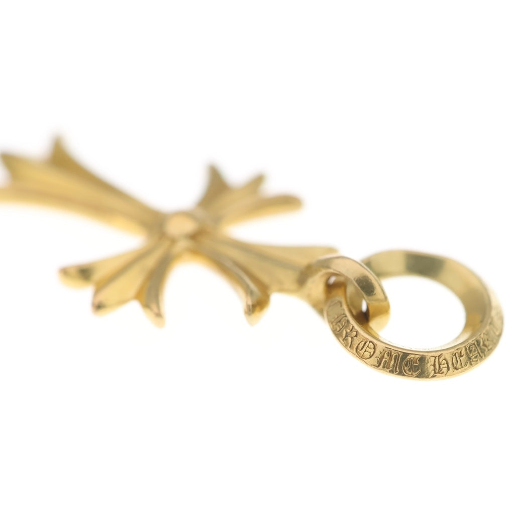 CHROME HEARTS(クロムハーツ) 22K TINY CH CROSS タイニーCHクロス ペンダントトップ ゴールド BCA051