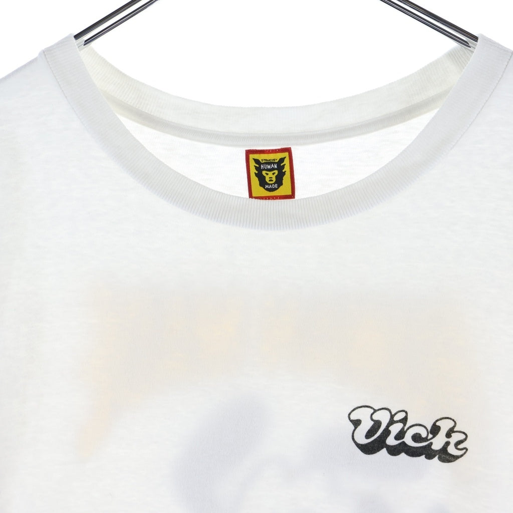 HUMAN MADE(ヒューマンメイド) VERDY T-Shirt ヴェルディ クルーネック半袖Tシャツ ホワイト