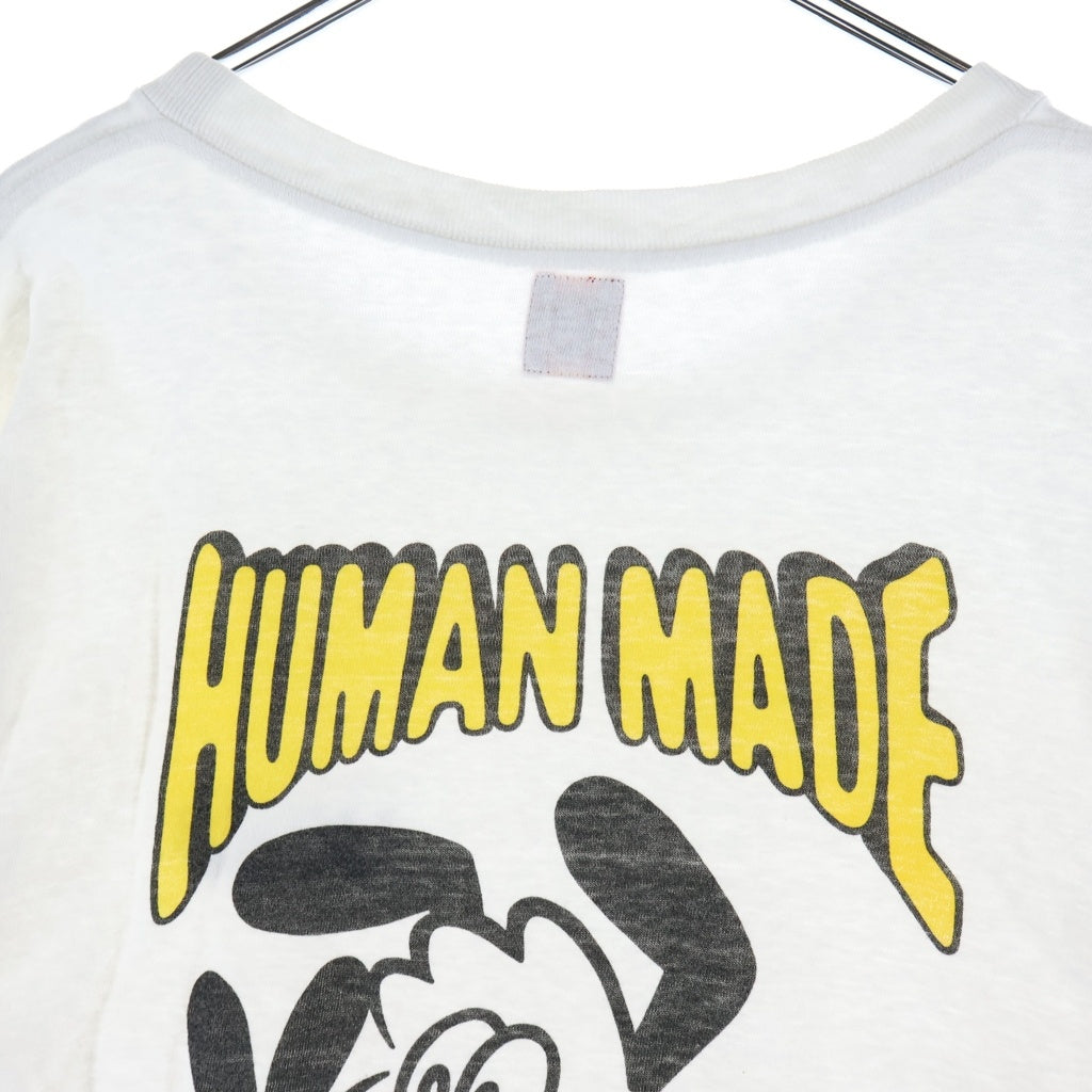 HUMAN MADE(ヒューマンメイド) VERDY T-Shirt ヴェルディ クルーネック半袖Tシャツ ホワイト