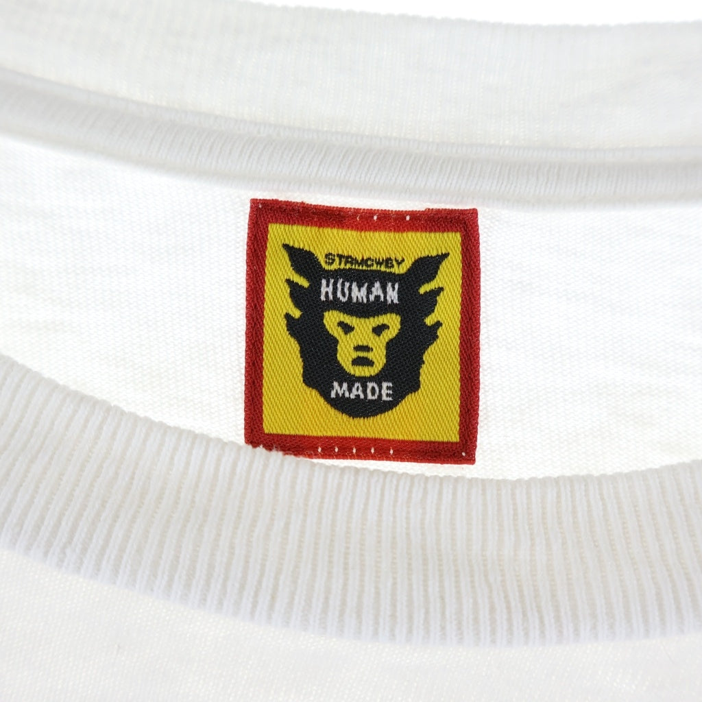 HUMAN MADE(ヒューマンメイド) VERDY T-Shirt ヴェルディ クルーネック半袖Tシャツ ホワイト