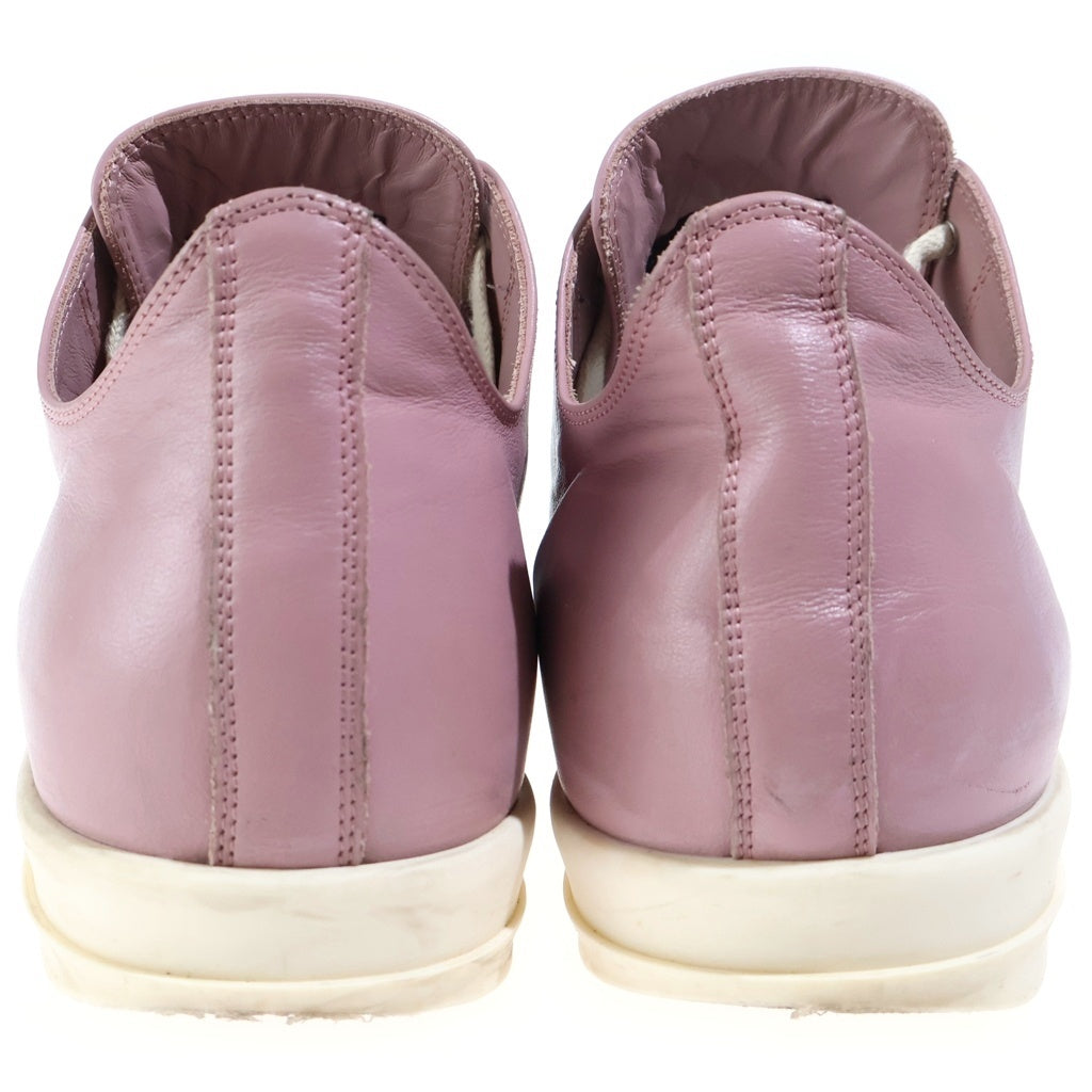 Rick Owens(リックオウエンス) 24SS Lido Low Snesks リドロー スニークス ローカットスニーカー ピンク RU01D3891‐LCO-6311