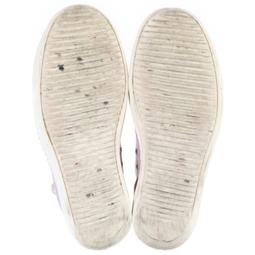 Rick Owens(リックオウエンス) 24SS Lido Low Snesks リドロー スニークス ローカットスニーカー ピンク RU01D3891‐LCO-6311