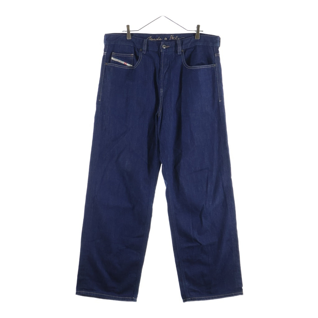 DIESEL(ディーゼル) 26SS 2001 D-MACRO ローウエスト デニムパンツ インディゴ A1159809Q09