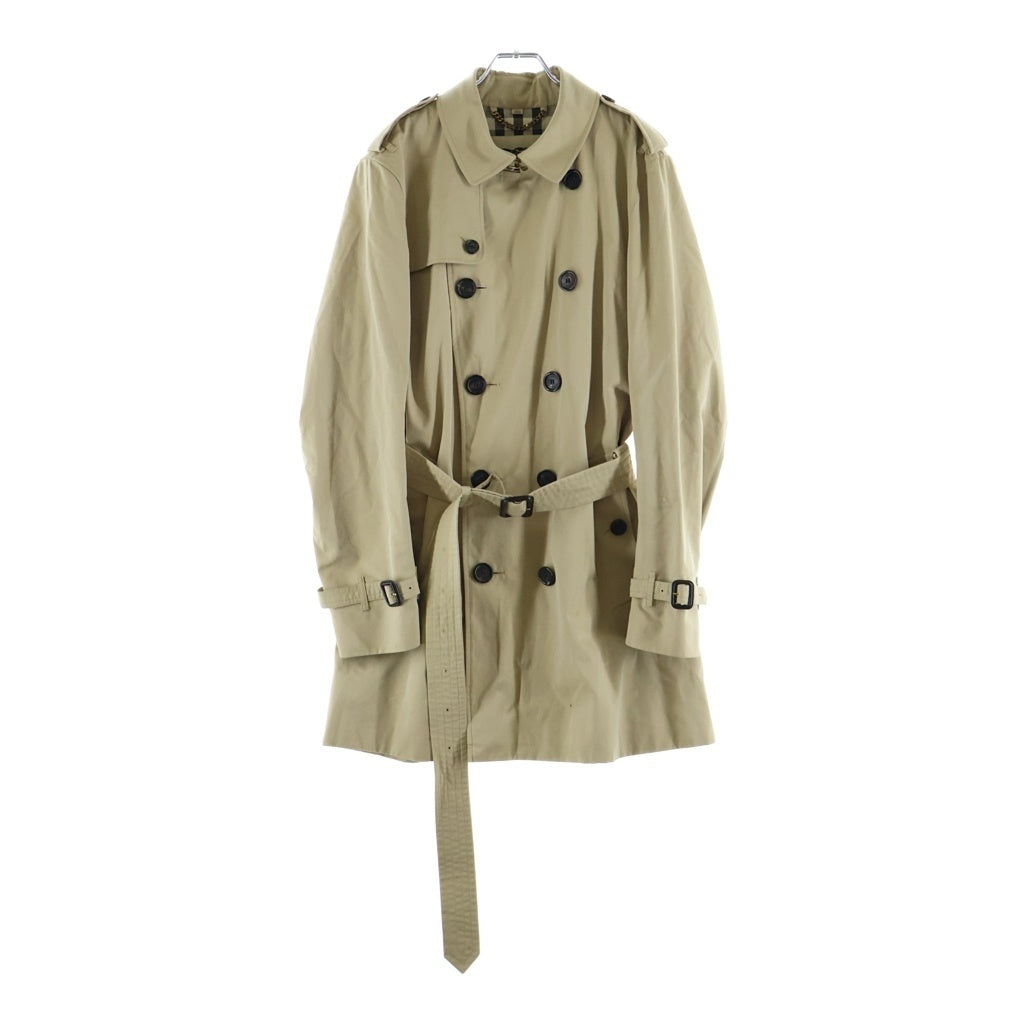 BURBERRY(バーバリー) ケンジントン 裏地ノバチェック トレンチコート ブラウン 3983339