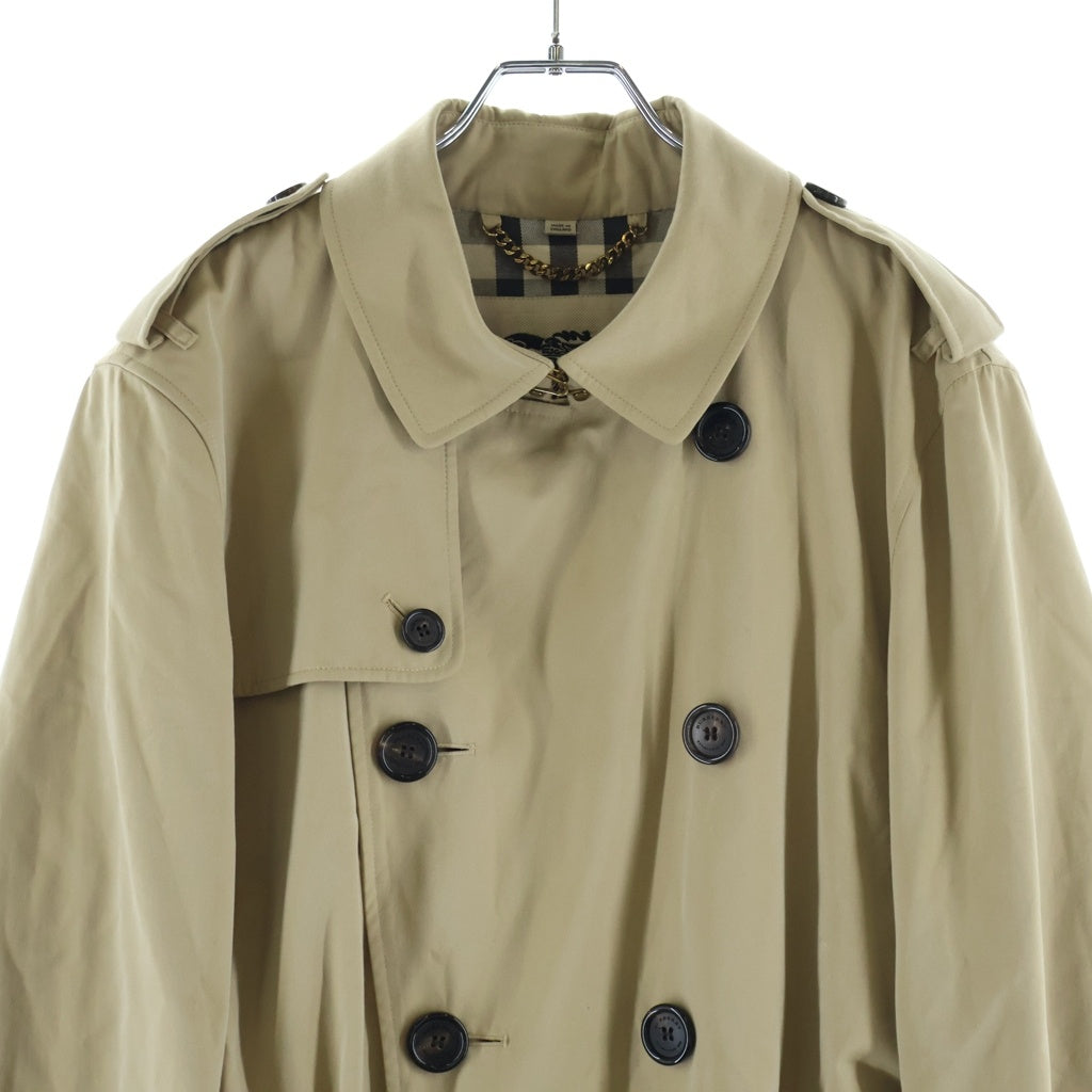 BURBERRY(バーバリー) ケンジントン 裏地ノバチェック トレンチコート ブラウン 3983339