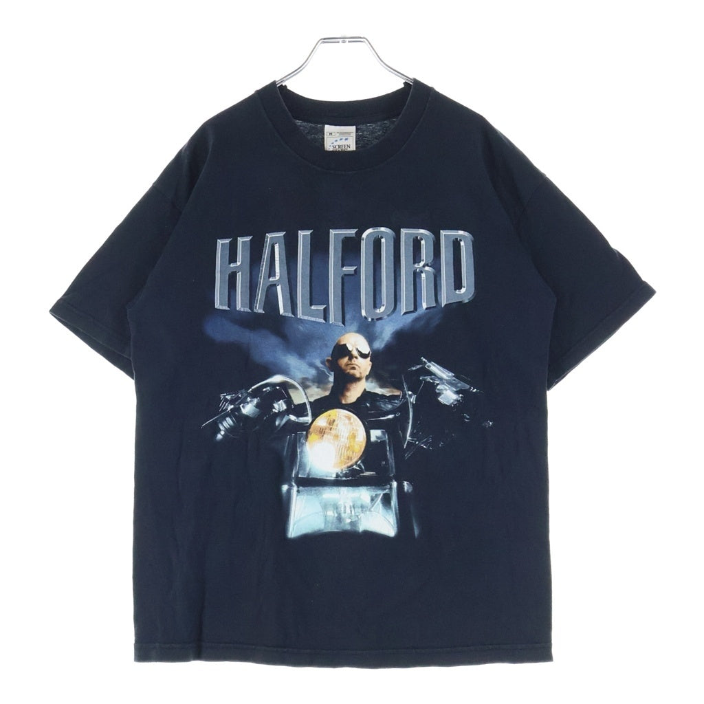 VINTAGE(ヴィンテージ) 00s Rob Halford HALFORD The Resurrection World Tour クルーネックTシャツ ブラック