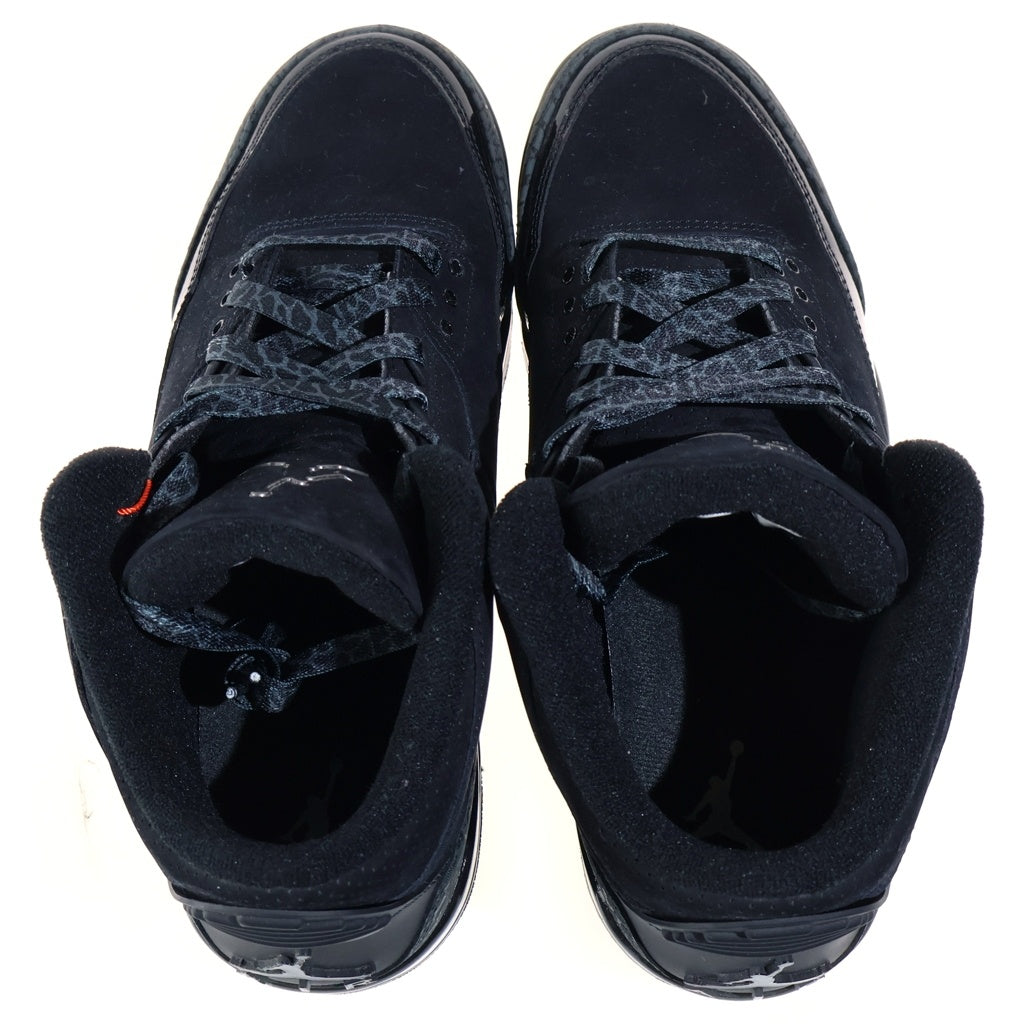 NIKE(ナイキ) Air Jordan 3 Retro エアジョーダン3 レトロハイカットスニーカー ブラック CT8532-001