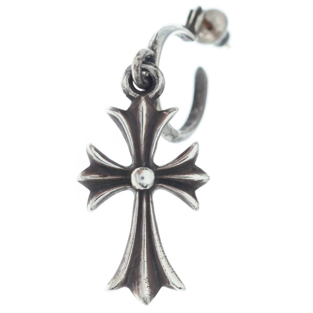 CHROME HEARTS(クロムハーツ) TINY CH CROSS タイニーCHクロス フープピアス シルバー BCA115
