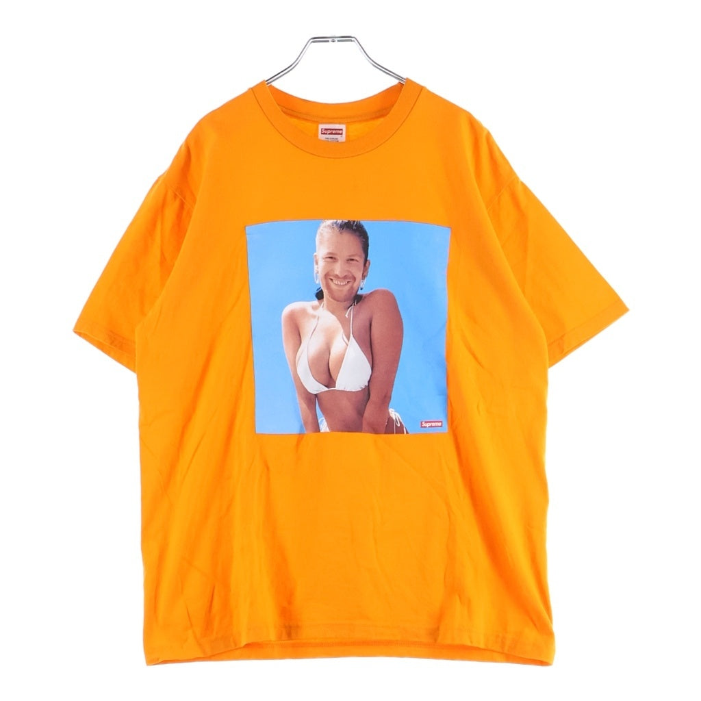 SUPREME(シュプリーム) 25SS Aphex Twin Windowlicker Tee エイフェックス ツイン ウィンドウリッカー クルーネック半袖Tシャツ オレンジ