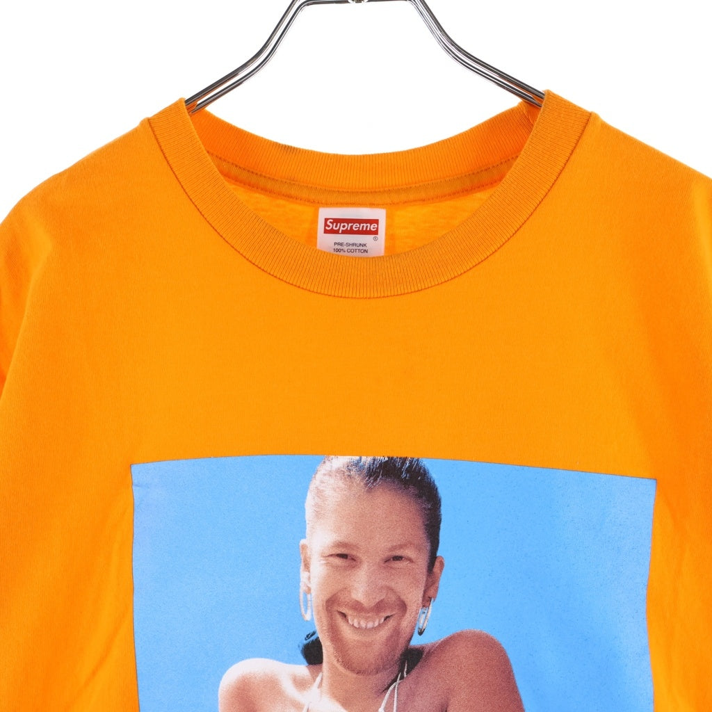 SUPREME(シュプリーム) 25SS Aphex Twin Windowlicker Tee エイフェックス ツイン ウィンドウリッカー クルーネック半袖Tシャツ オレンジ