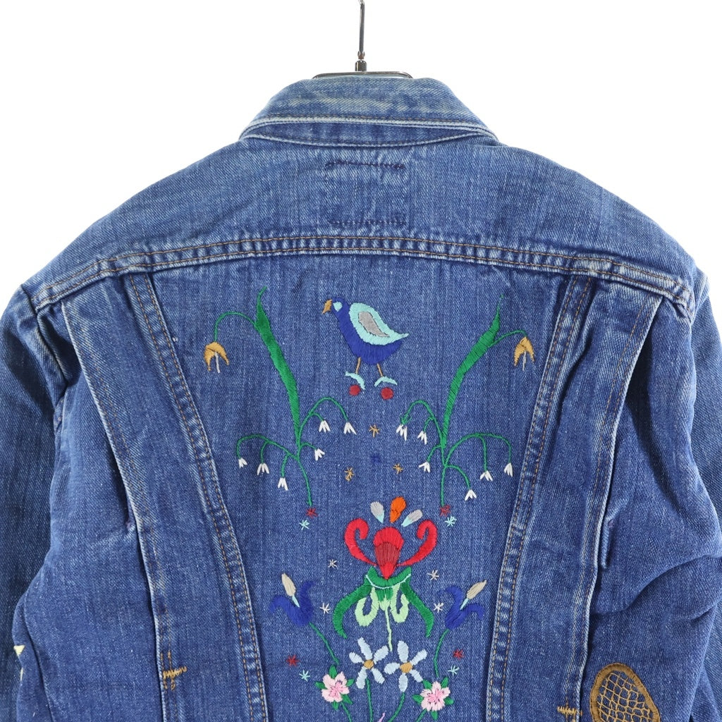 MAVERICK(マーベリック) 60s-70s BLUE BELL TALON 刺繍 Gジャン インディゴ