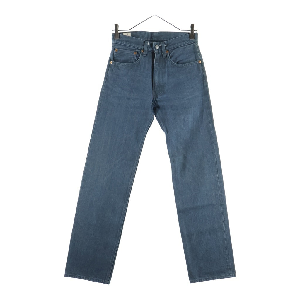 ANATOMICA(アナトミカ) 618 ORIGINAL スリムフィット 藍染 ストレートパンツ W28 L31 ブルー 530-000-03