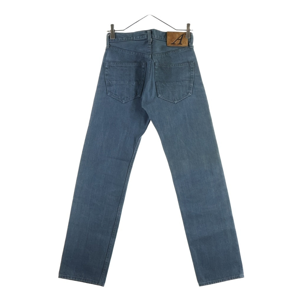 ANATOMICA(アナトミカ) 618 ORIGINAL スリムフィット 藍染 ストレートパンツ W28 L31 ブルー 530-000-03