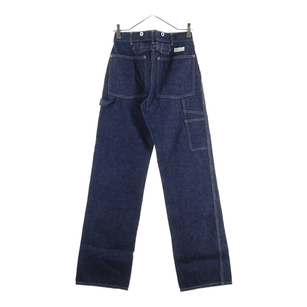 WAREHOUSE(ウェアハウス) DUCK DIGGER シンチバック サスペンダーボタン ペインターパンツ ネイビー