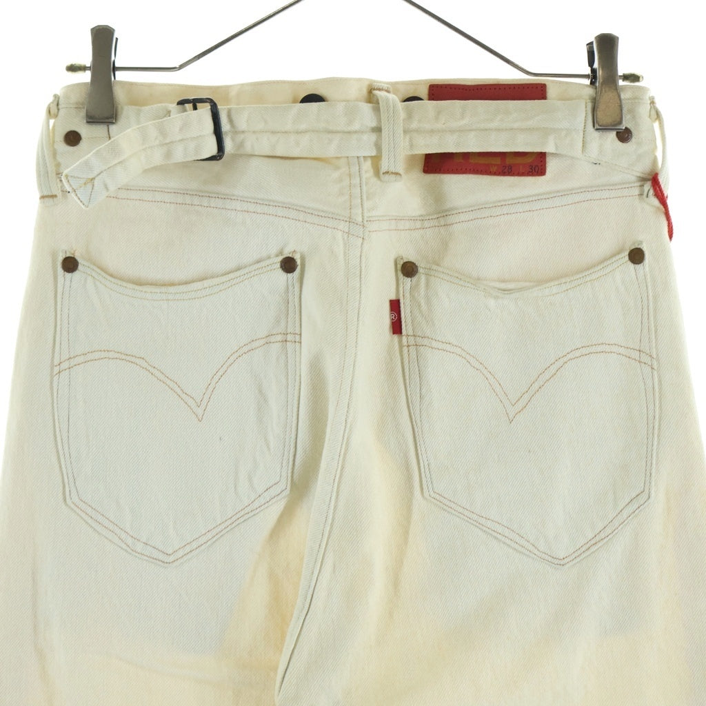 Levi's RED(リーバイス レッド) タグ付 3002-3 サルエルスキニー デニムパンツ ホワイト 03002-0003/LPCL01-101
