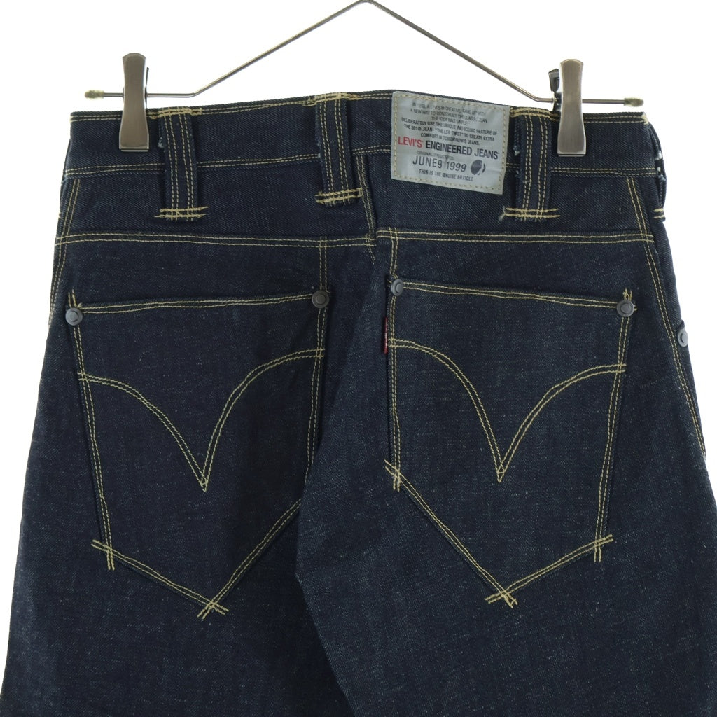 Levi's(リーバイス) 00s ENGINEERED リジット デットストック 立体裁断 ステッチデザイン デニムパンツ インディゴ